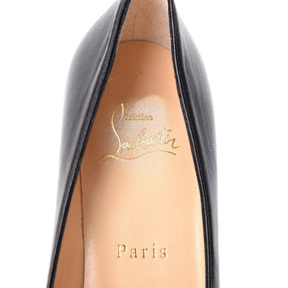 Christian Louboutin Nappa Kabetts 100 Pumps 37.5 Black Lucido 7 of 9