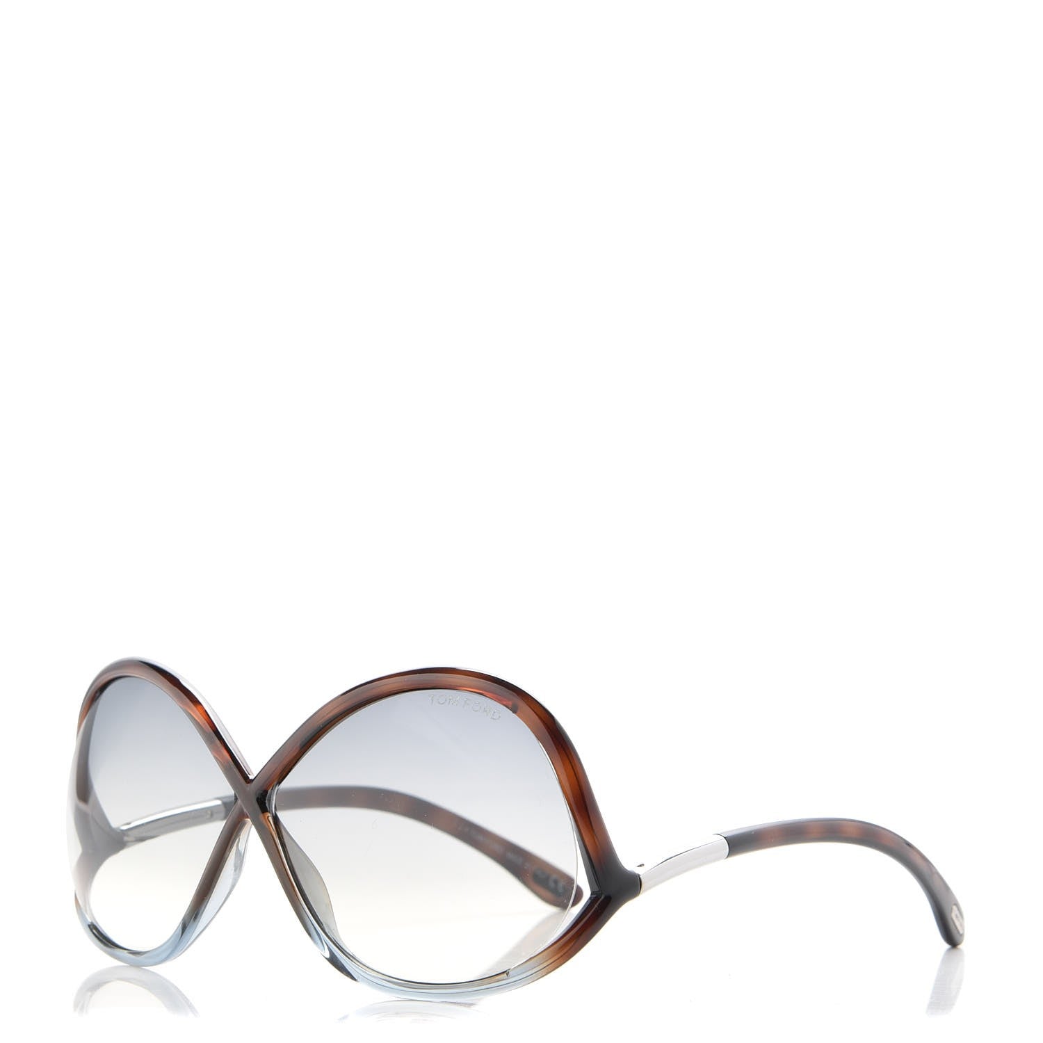 Tom Ford Ivanna Sunglasses TF372 Brown 1 of 8