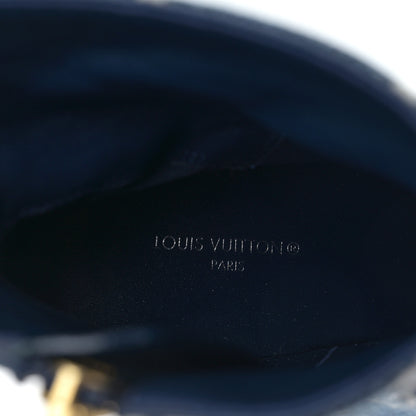 Louis Vuitton Denim Monogram Silhouette Ankle Boots 39 Navy Blue 7 of 8