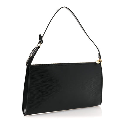 Louis Vuitton Epi Pochette Accessories 24 Black 2 of 10