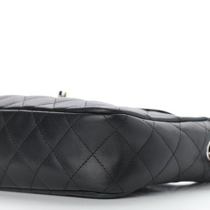 Chanel Calfskin Quilted Cambon Camera Bag Black 9 of 10