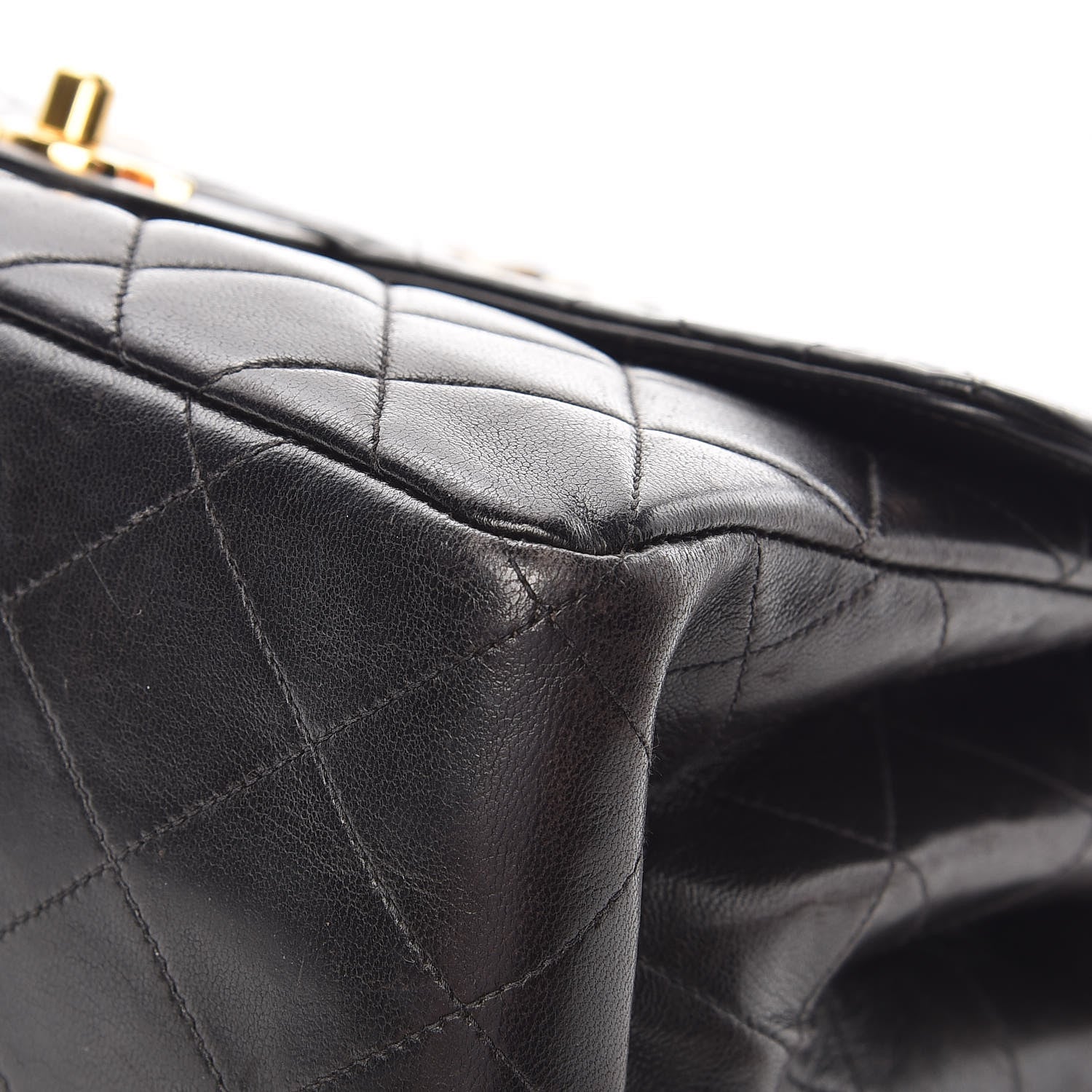 Chanel Lambskin Quilted Medium Double Sided Flap Black 10 of 18