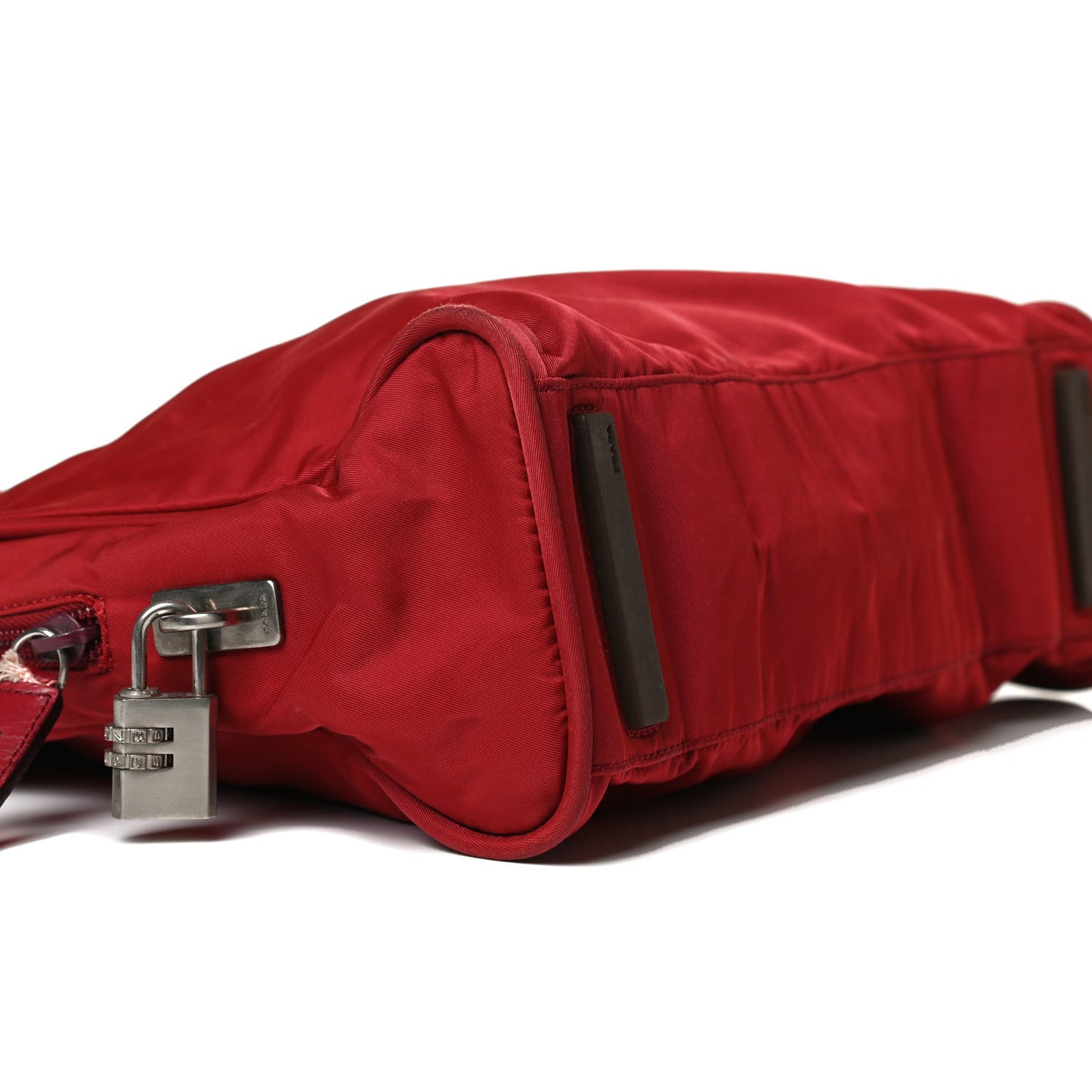 Tessuto Nylon Tote Rosso