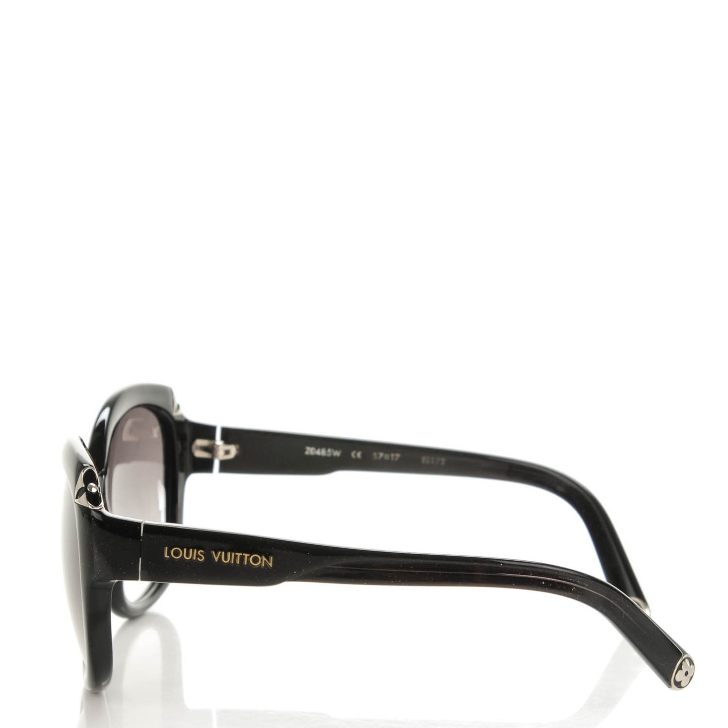 Acetate Hortensia Sunglasses Z0485W Black Glitter