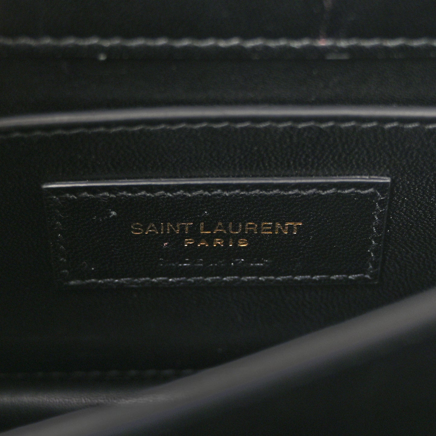 Velvet Small Monogram Sunset Black