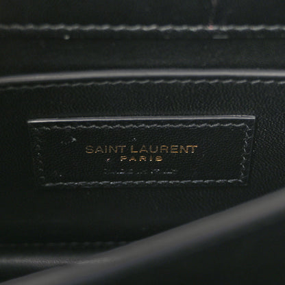 Saint Laurent Velvet Small Monogram Sunset Black 6 of 12