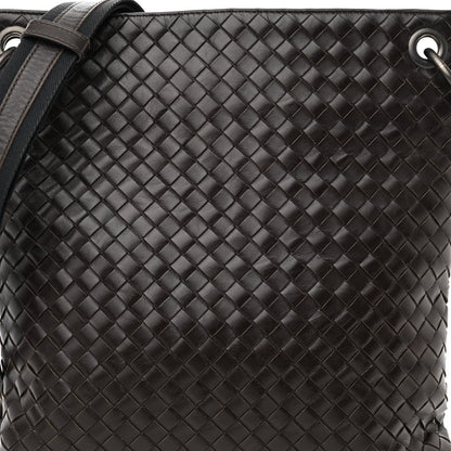 Bottega Veneta Calfskin Intrecciato Small VN Messenger Ebano 6 of 8