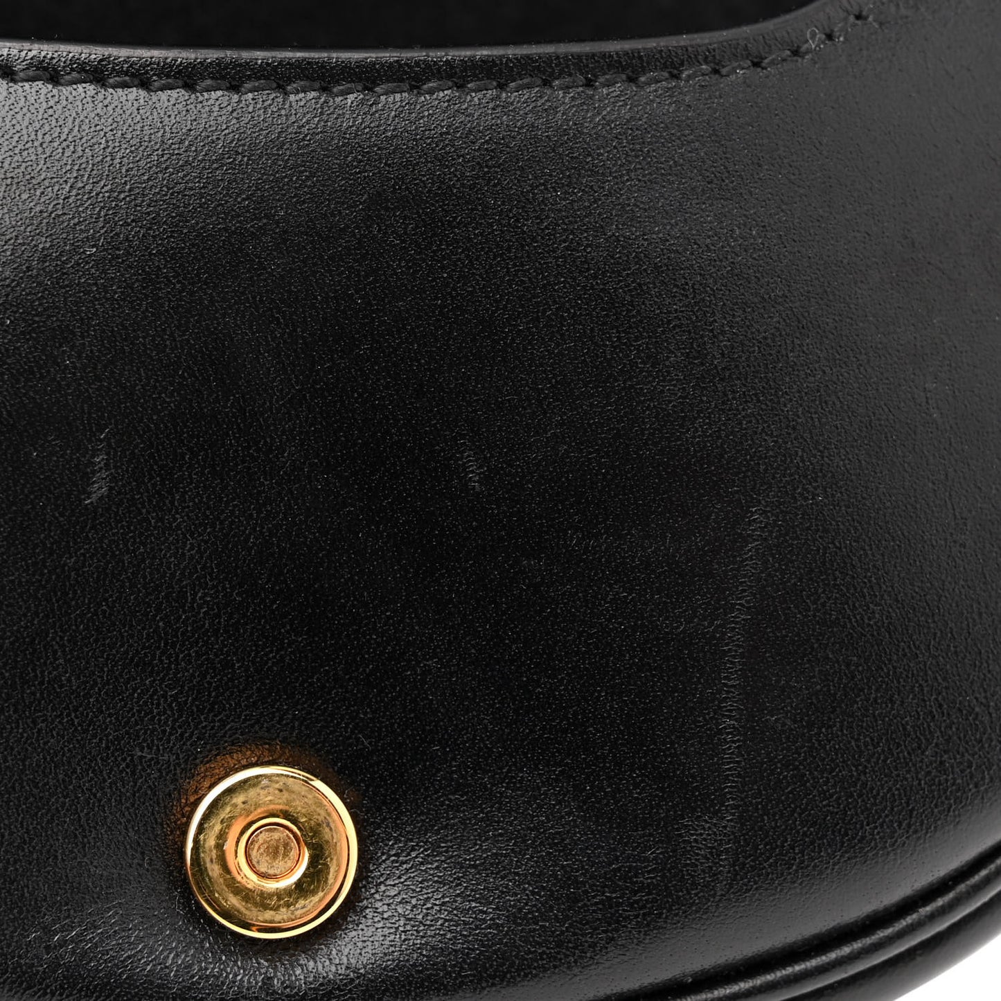 Box Calfskin Micro Bobby Bag Black