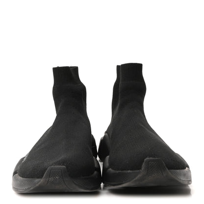 Balenciaga Technical 3D Recycled Knit Womens Speed 2.0 Sneakers 41 Monocolor Black 6 of 18