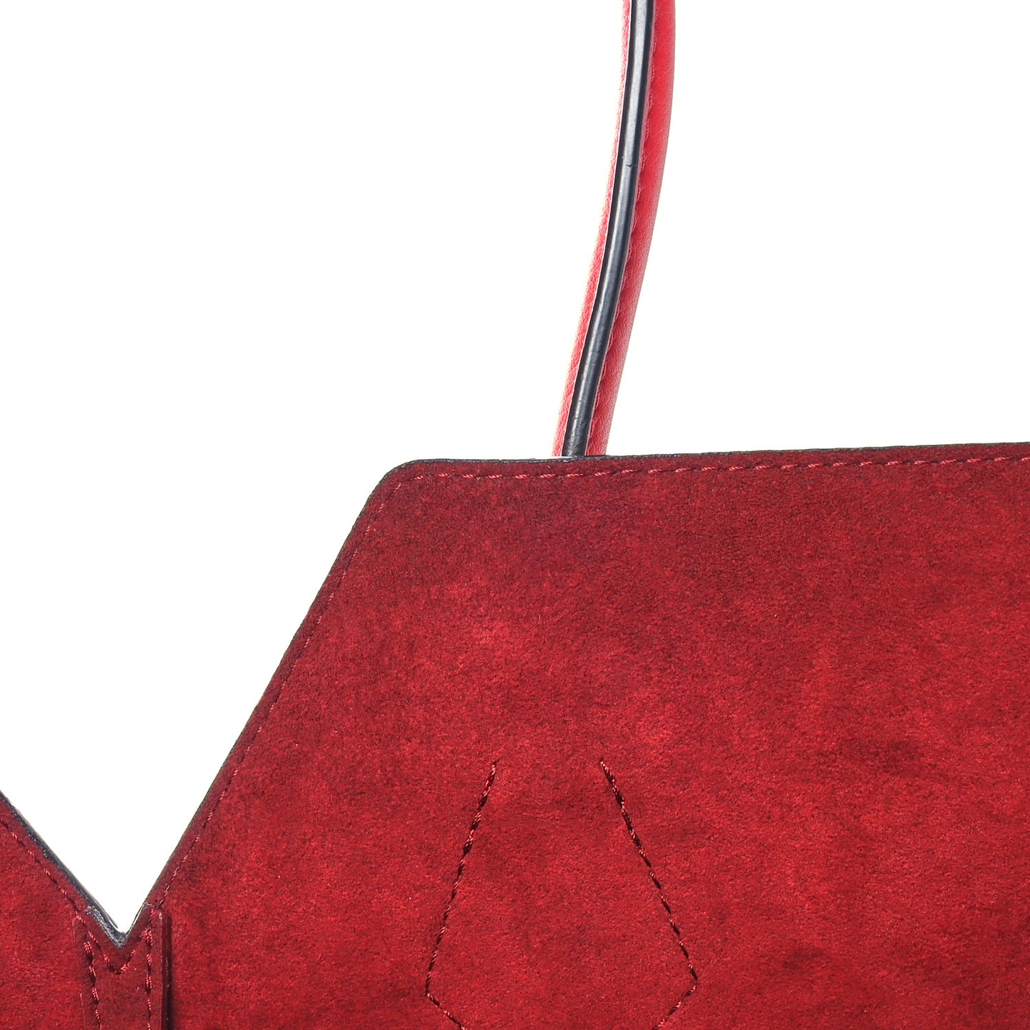 Calfskin Monogram Kimono Tote Cherry