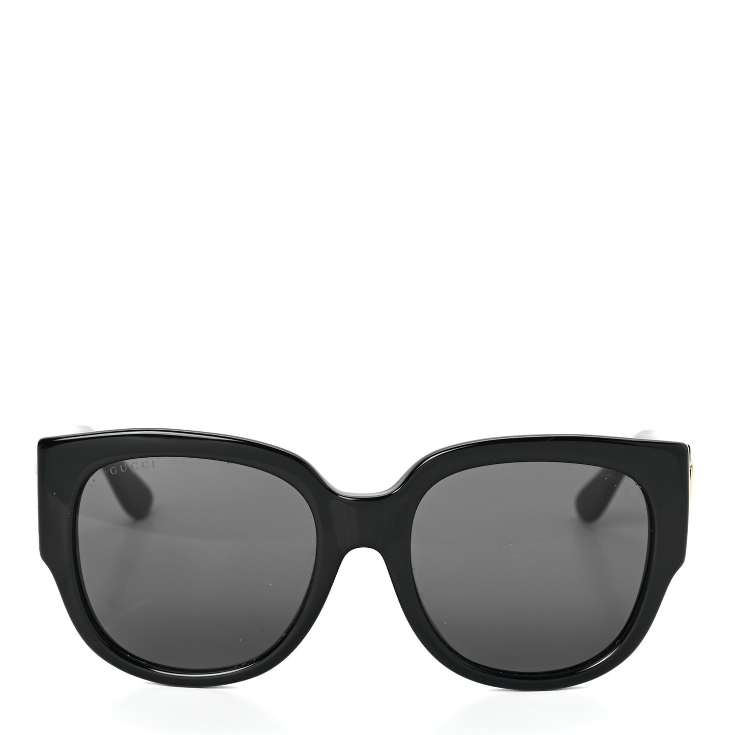 Acetate Square Frame Sunglasses GG0142SA Black