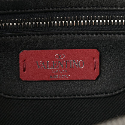 Valentino Garavani Calfskin Rockstud Belt Bag Black 5 of 9