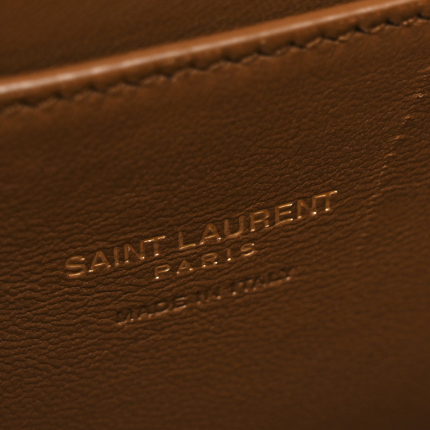 Suede Calfskin Monogram Small Solferino Satchel Caramel Cognac