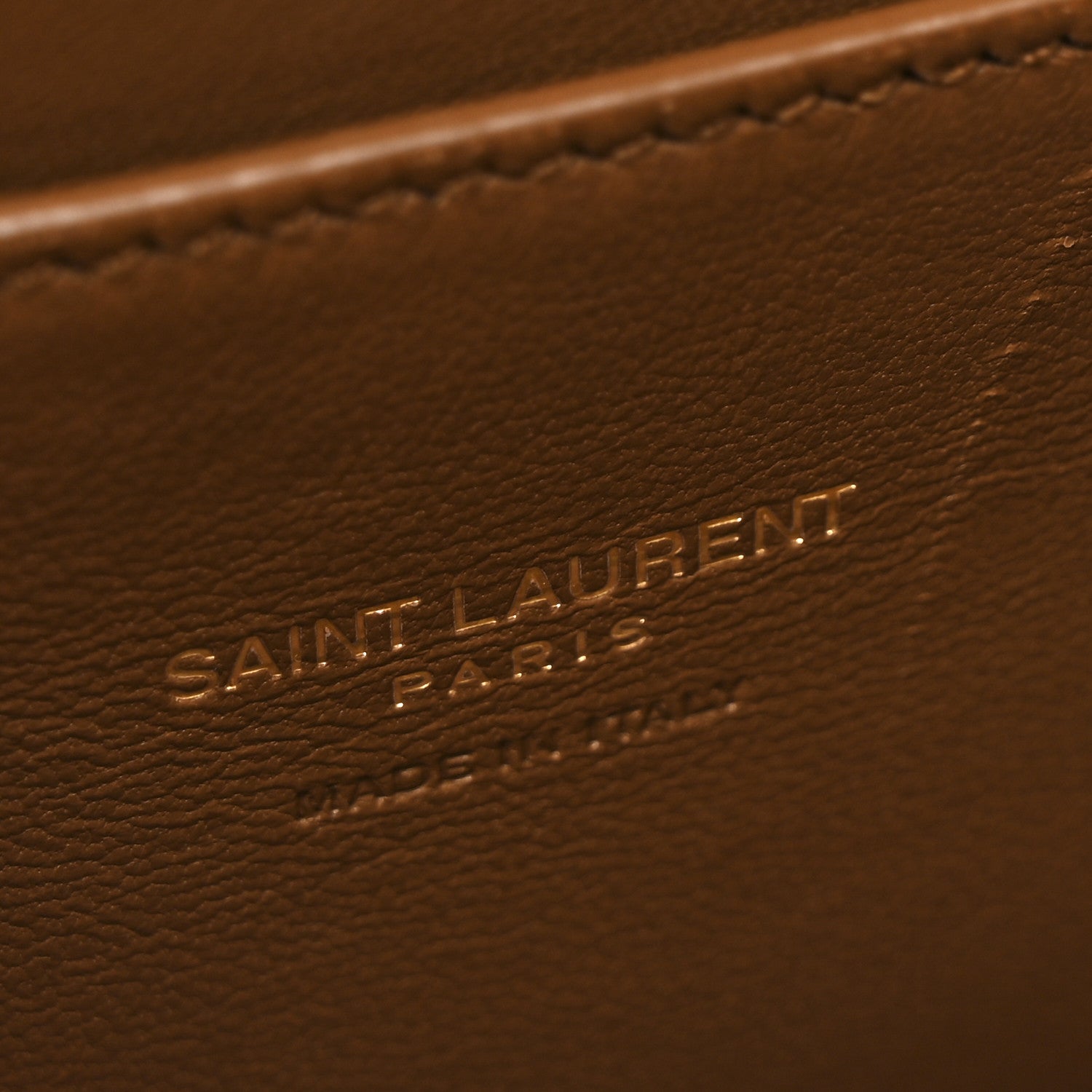 Saint Laurent Suede Calfskin Monogram Small Solferino Satchel Caramel Cognac 11 of 13