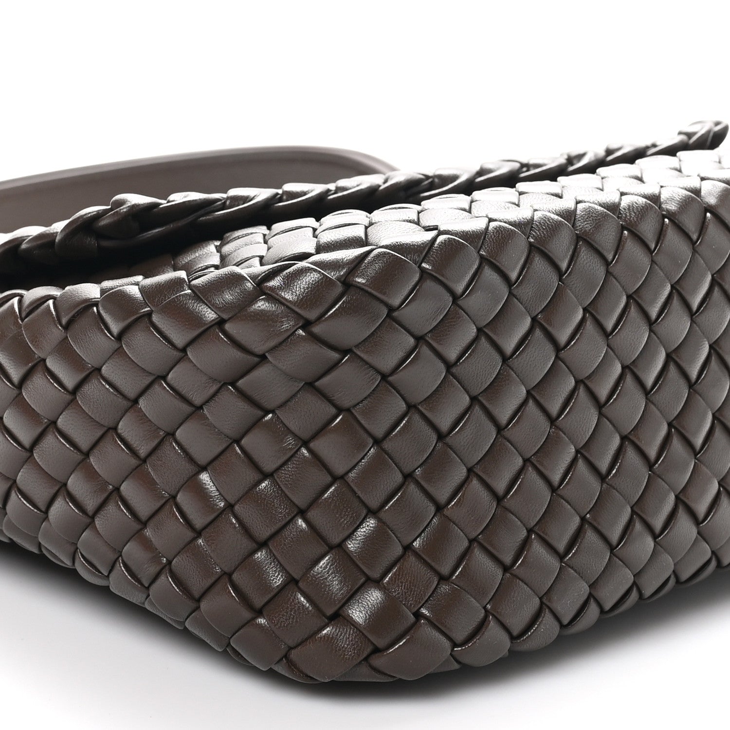 Bottega Veneta Nappa Intrecciato Small Cobble Shoulder Bag Light Brown 8 of 9