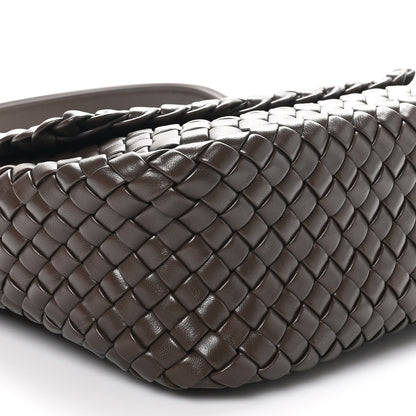 Bottega Veneta Nappa Intrecciato Small Cobble Shoulder Bag Light Brown 8 of 9