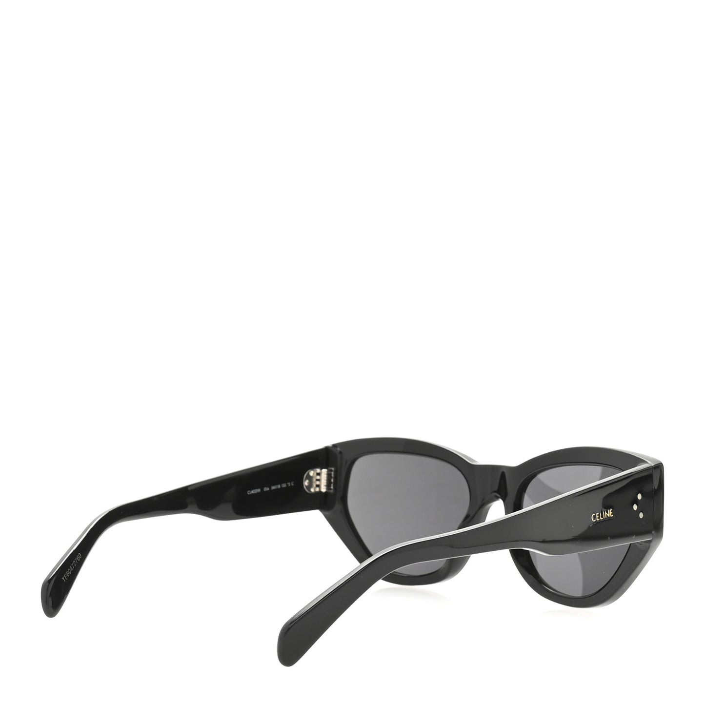 Acetate Polarized Square Sunglasses CL40219I Black