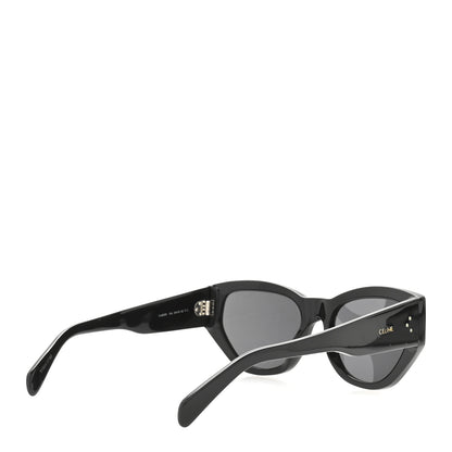 Celine Acetate Polarized Square Sunglasses CL40219I Black 4 of 8