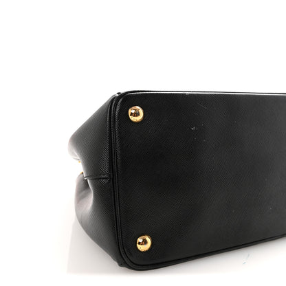 Prada Saffiano Lux Medium Galleria Double Zip Tote Black 7 of 8
