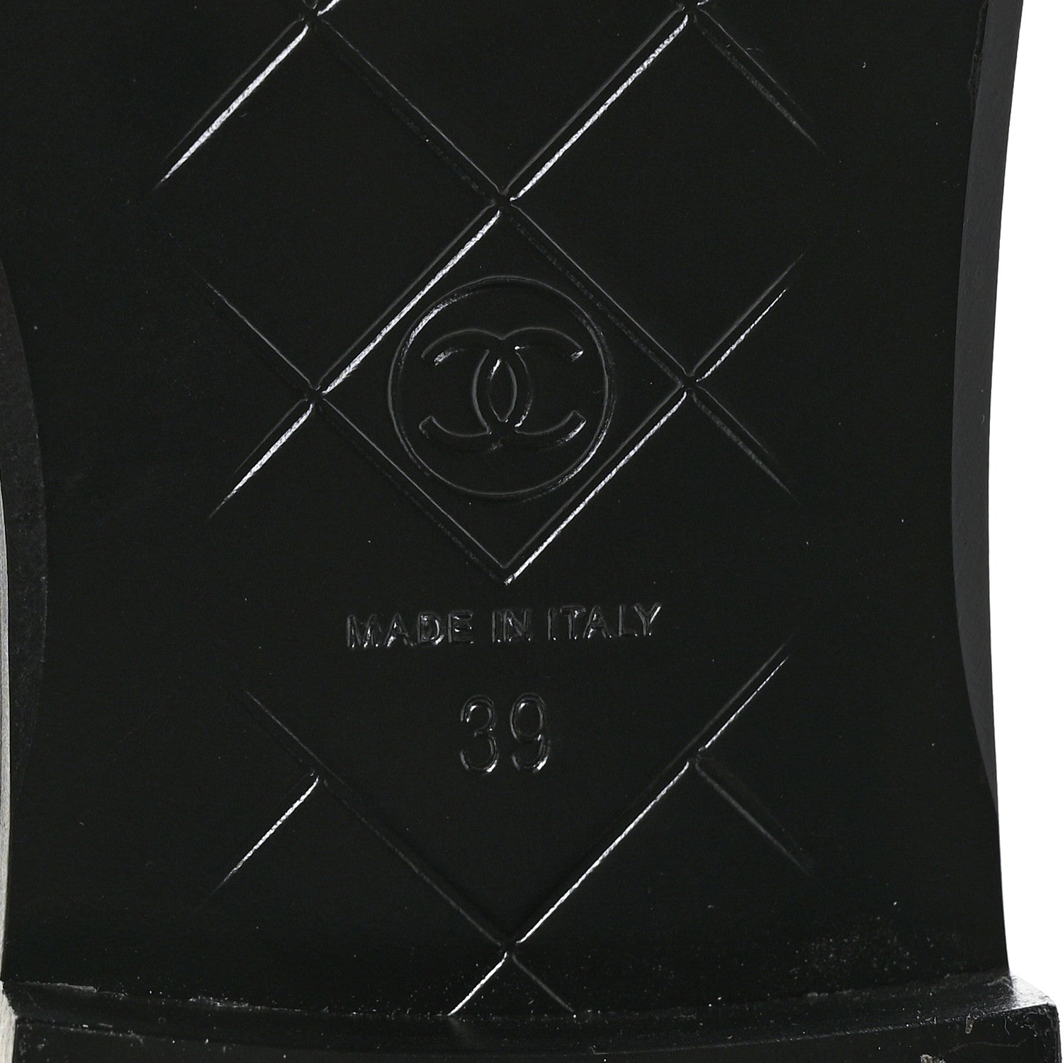 Chanel Lambskin Quilted CC Turnlock Loafers 39 Black 8 of 8