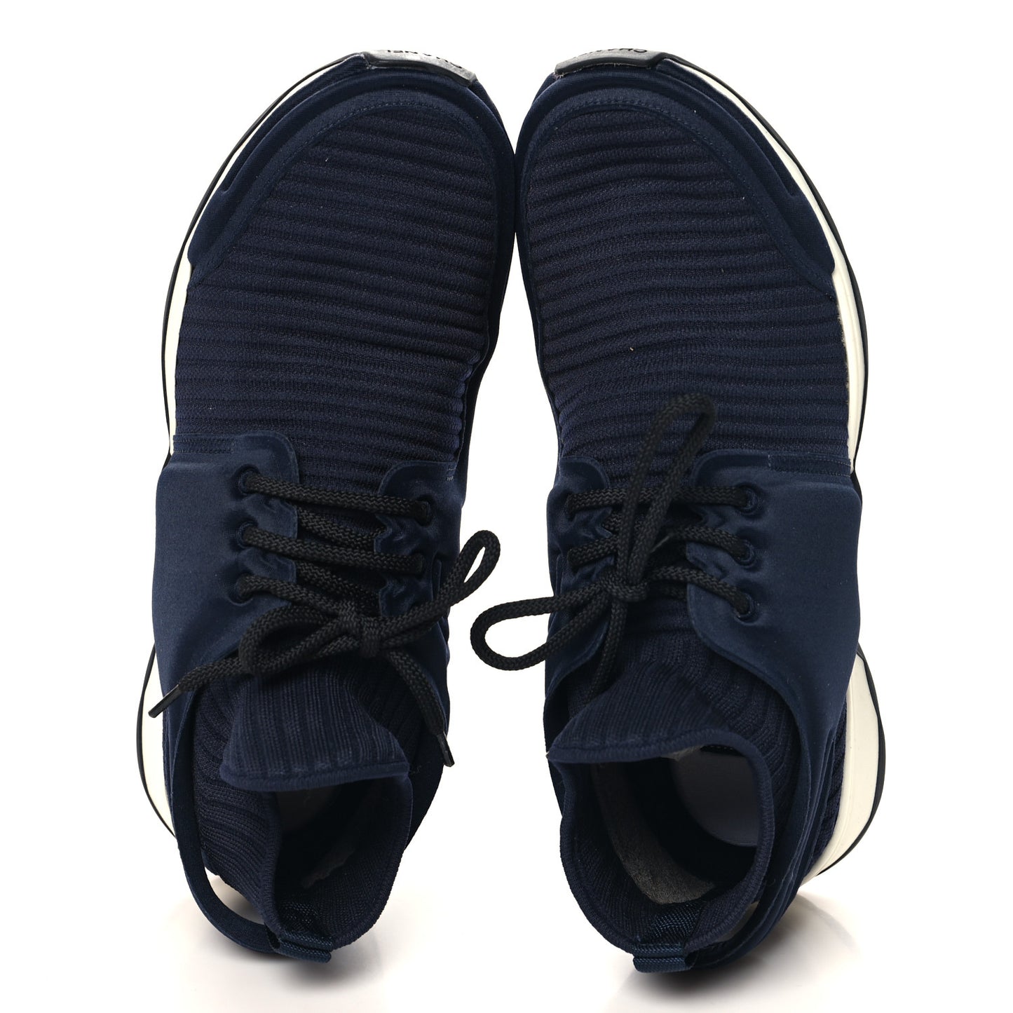 Stretch Fabric CC Sneakers 40 Black