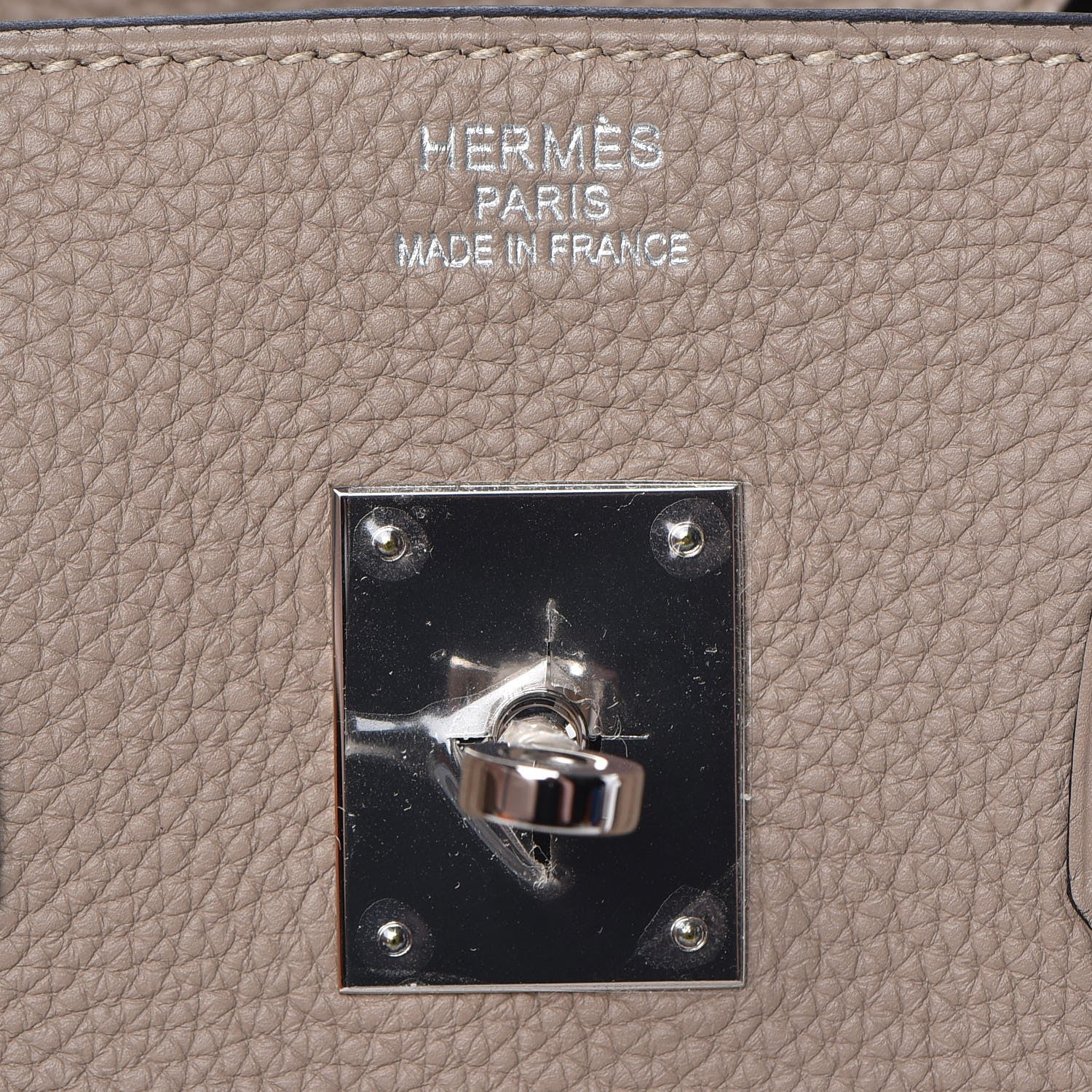 Hermes Togo Birkin 35 Gris Tourterelle 19 of 32