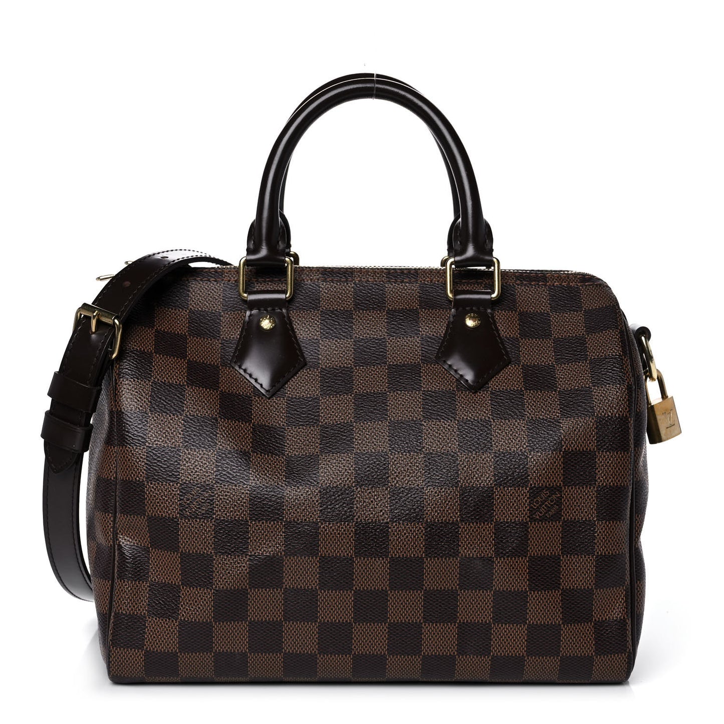 Damier Ebene Speedy Bandouliere 25