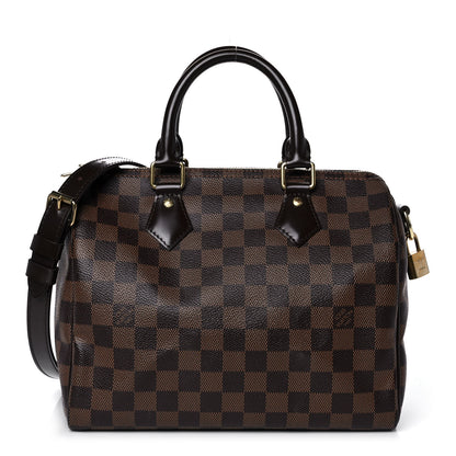 Louis Vuitton Damier Ebene Speedy Bandouliere 25 1 of 12