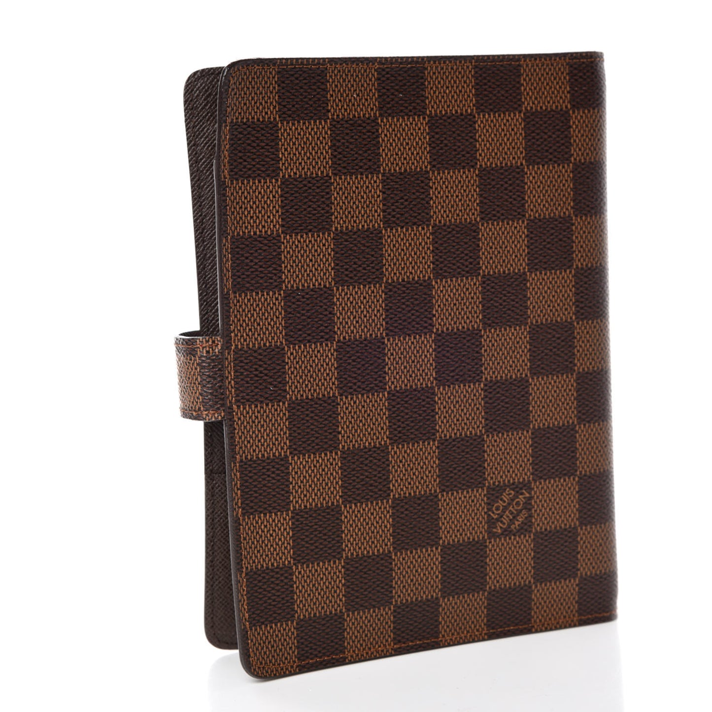 Damier Ebene Medium Ring Agenda Cover