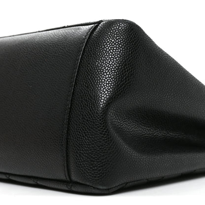 Chanel Caviar Quilted Grand Shopping Tote GST Black 10 of 11