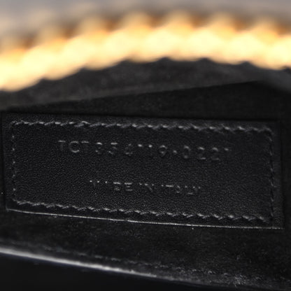 Saint Laurent Smooth Calfskin Medium Classic Monogram Kate Tassel Satchel Black 7 of 12