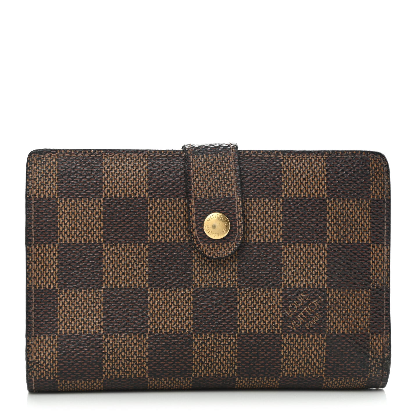 Damier Ebene French Purse Wallet