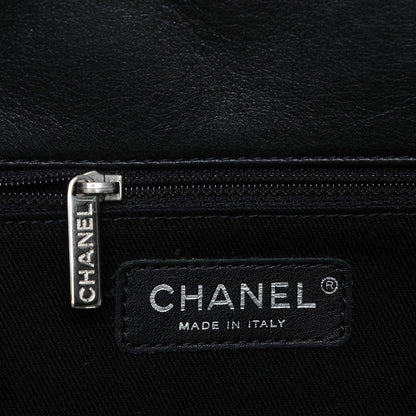 Chanel Calfskin Quilted Large In The Business Tote Black 5 of 10