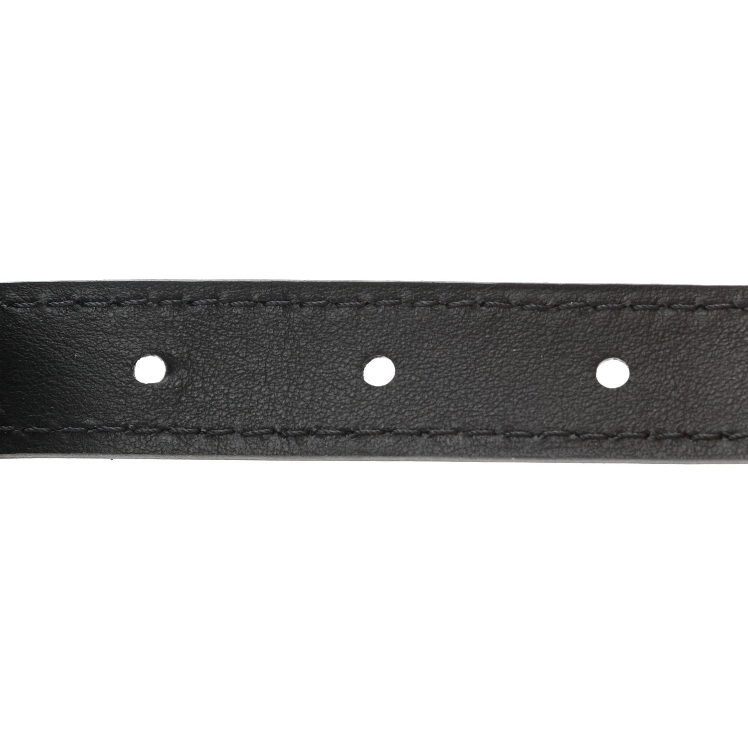 Louis Vuitton Calfskin 16mm Adjustable Shoulder Strap Black 5 of 7