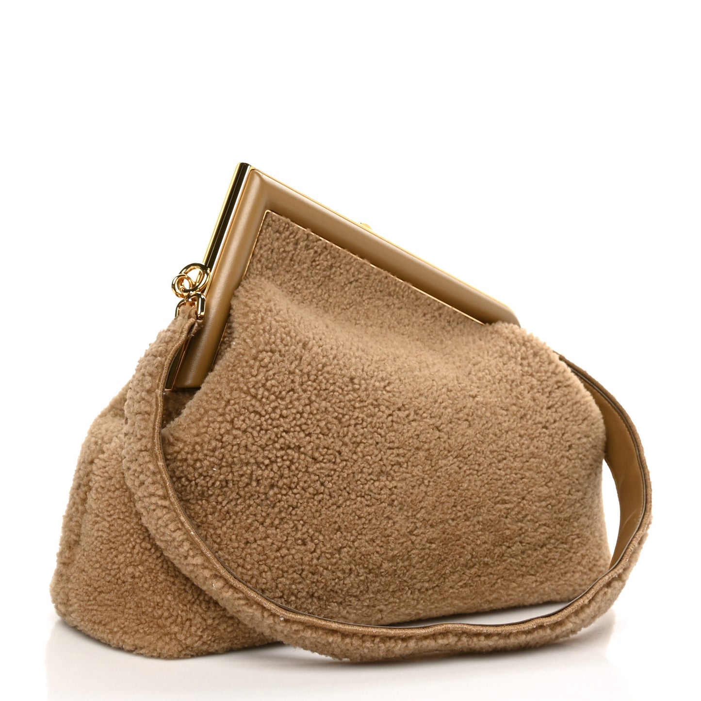 Shearling Medium Fendi First Camel