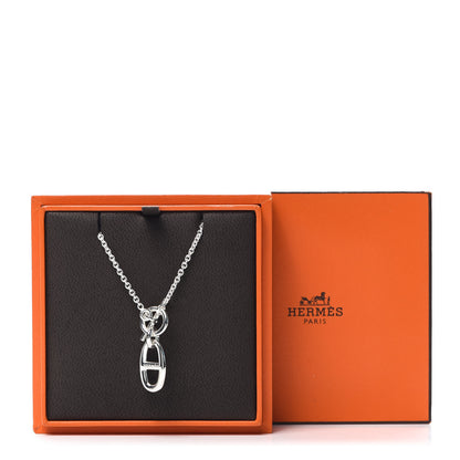 Hermes Sterling Silver Amulette Chaine d'Ancre Necklace 5 of 5