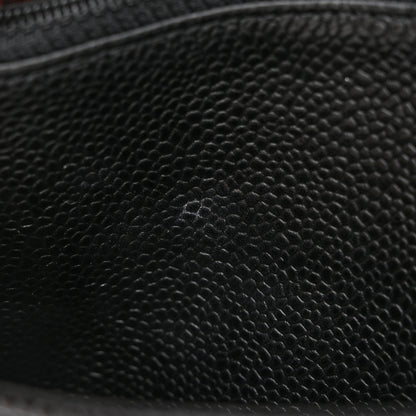 Chanel Caviar Quilted Wallet On Chain WOC Black 9 of 12