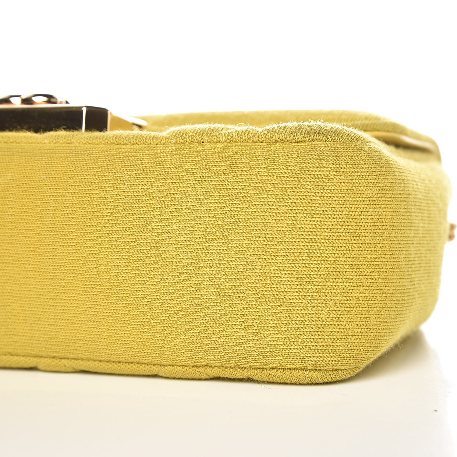 Chanel Jersey Quilted Mini Chic With Me Flap Yellow 9 of 13
