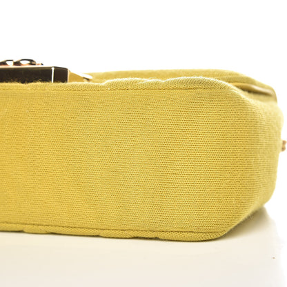 Chanel Jersey Quilted Mini Chic With Me Flap Yellow 9 of 13