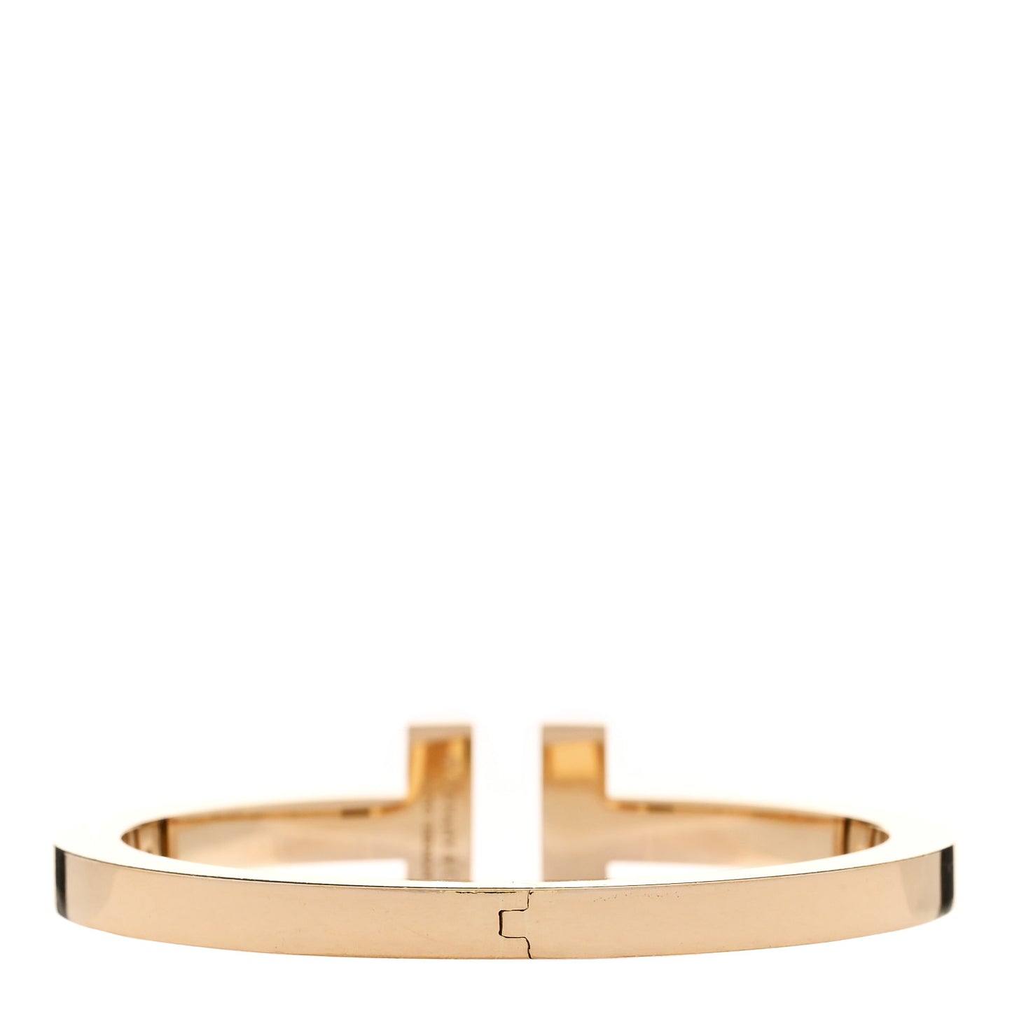 18K Yellow Gold T Square Bracelet