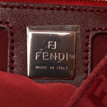 Fendi Zucchino Baguette Rosso 6 of 10
