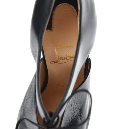 Christian Louboutin Kid Corsita 120 Ankle Boots 36.5 Black 8 of 10
