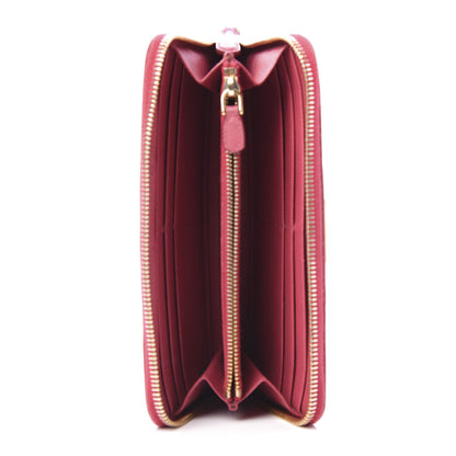 Prada Saffiano Triangle Zip Around Wallet Ibisco 5 of 10