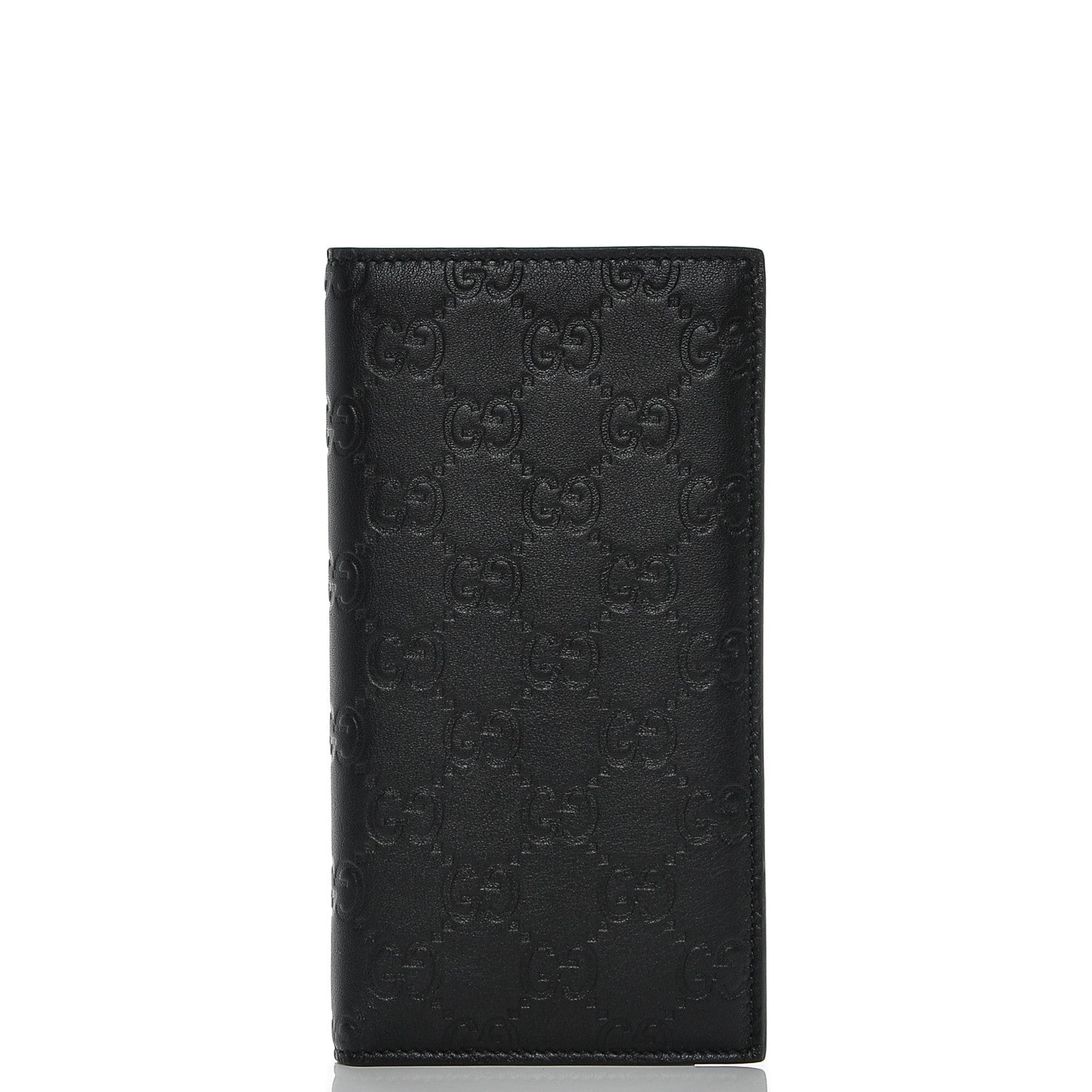 Gucci Guccissima Margaux Calfskin Avel Wallet Black 1 of 6