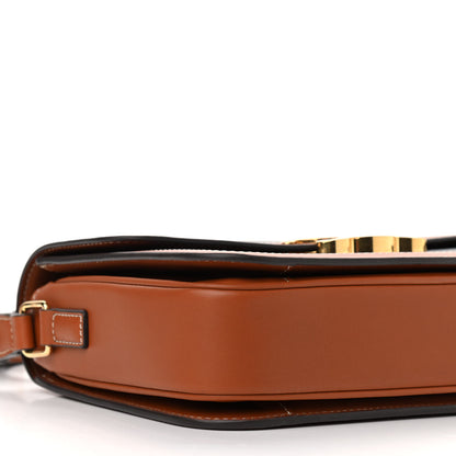 Celine Triomphe Canvas Calfskin Medium Triomphe Tan 10 of 11