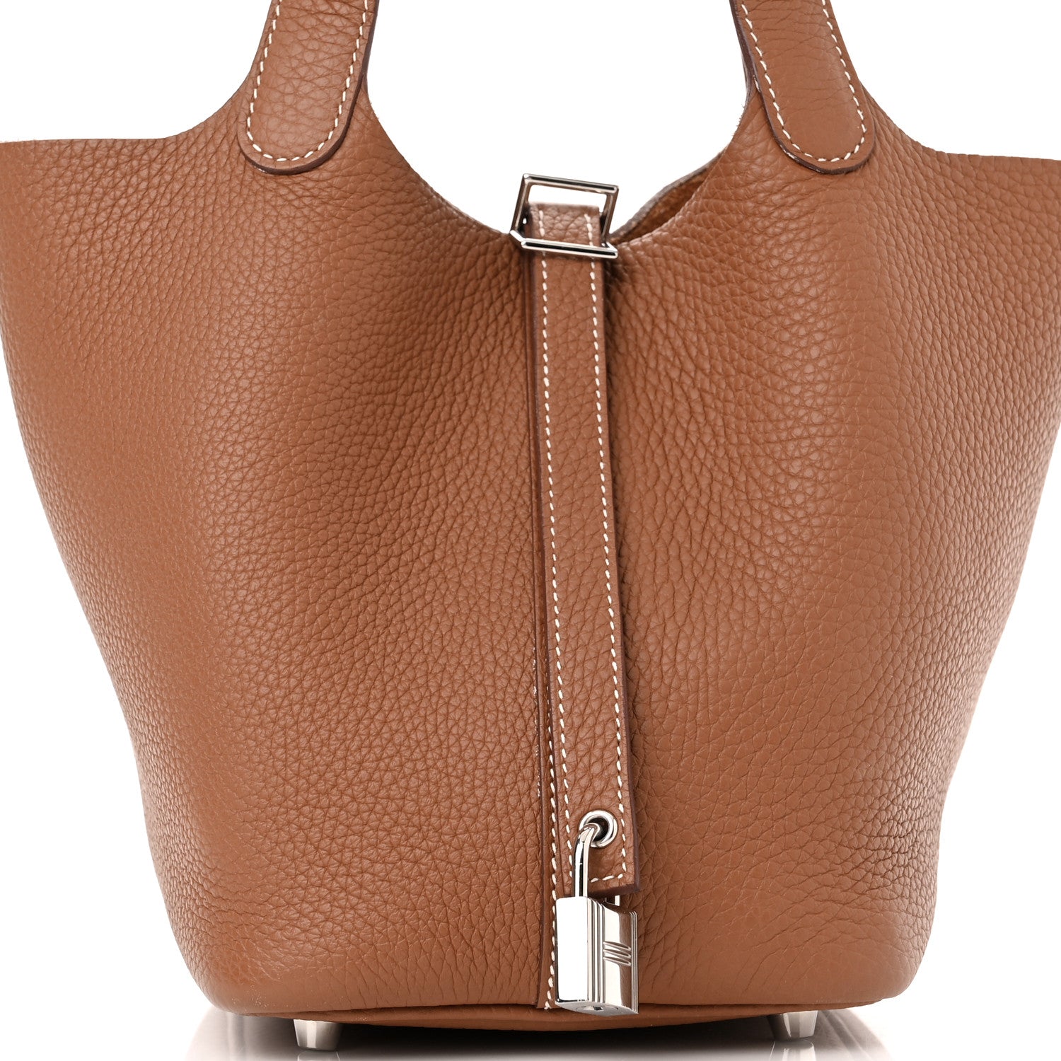 Hermes Taurillon Clemence Picotin Lock 18 PM Gold 8 of 10