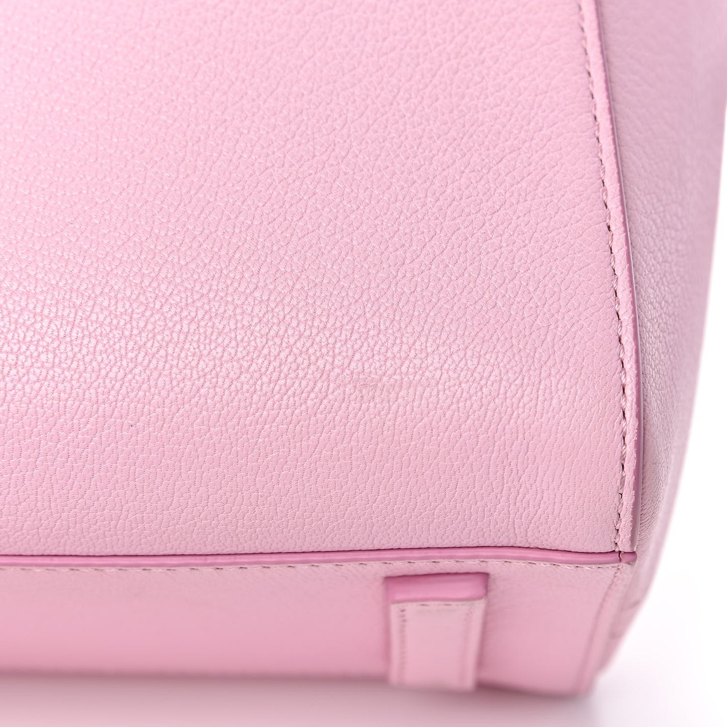 Sugar Goatskin Mini Antigona Bright Pink