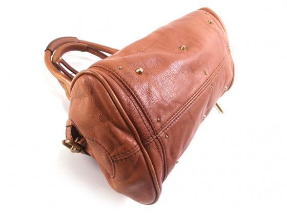 Chloe Leather Paddington Tote Brown 5 of 17