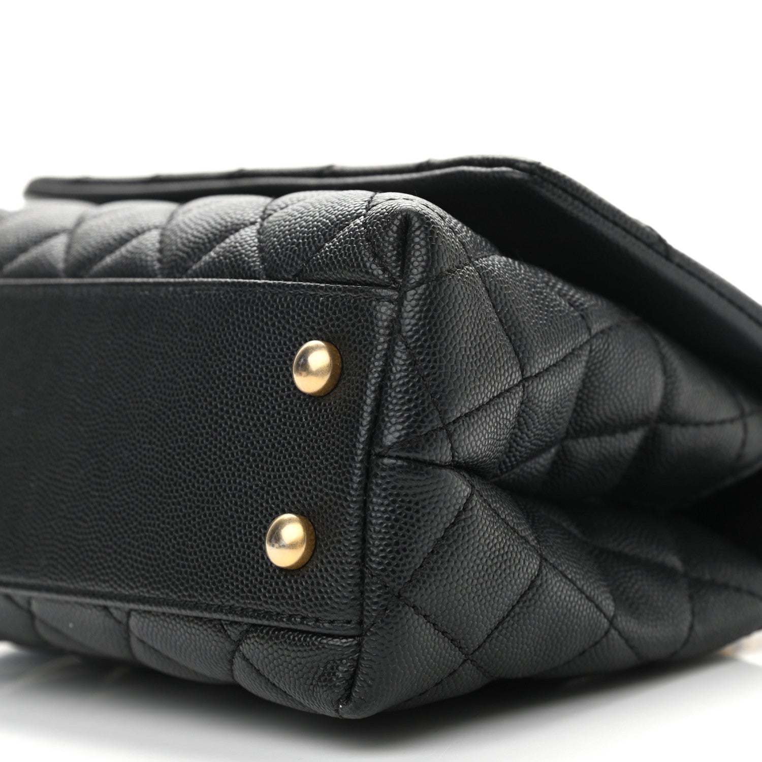 Chanel Caviar Quilted Mini Coco Handle Flap Black 10 of 11
