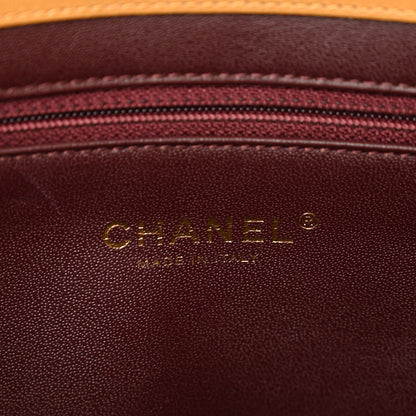Chanel Lambskin Quilted Medium Diamond CC Flap Beige 7 of 11
